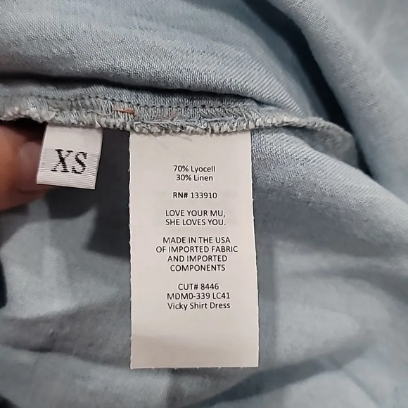 NWOT Show Me Your MuMu Vicki Shirt Dress - Picture 10 of 11